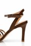 Caramel Cage Heeled Sandals 25125 - 4