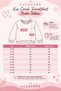 Girl's Sweatshirt Lovely Printed Crew Neck 100% Cotton - 5