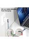 كابل USB C إلى USB C بقوة 100 واط للشحن السريع، كابل USB-C بزاوية 90 درجة لنقل البيانات بسرعة 20 جيجابت في الثانية - 2
