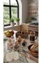 6-Piece Stylish Rose Gold Glass Spice Jar Set - Dowry Desktop Salt Shaker Set - 6