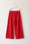 Red Crew Neck Pocketed Double Set Elastic Waist Jacquard Knitwear Top and Bottom Set 62-97 68-70 - 5