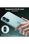3 in 1 Screen Protector for iPhone 16 Plus, Front and Back Tempered Glass Screen Protector, Camera L - 6