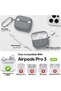 حافظة AirPods Pro 3، غطاء حماية من السيليكون الناعم - 2