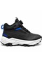 Pascal Rubber Sole Smart Lace-Up Orthopedic Children's Outdoor Boots Black - 3