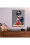 Ronaldinho Football Art Legend Metal Poster - Magnetic Wall Art Print - 6