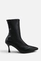 Jenny Women's Pointed Toe Heeled Stretch Boots A036- K1969 - 2