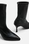 Jenny Women's Pointed Toe Heeled Stretch Boots A036- K1969 - 3