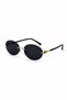 Pulse Ultra Light Uv400 Filtered Ellipse Gold Frame Women's Sunglasses - 4