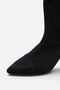 Jenny Women's Pointed Toe Heeled Stretch Boots A036- K1969 - 4