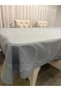 Embroidered Linen Textured Seamless Tablecloth 240X150 - 2