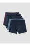 Rmz Gi̇yi̇m Farkiyla Cotton Flexible Men's Boxer 3-Pack