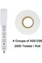 Queue Number Roll Wireless Queue Call System Pager Calling Restaurant Ticket Rolls for Restaurant Wa - 3
