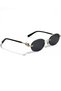 2-Piece Advantage Set Pulse Ultra Light Uv400 Filtered Ellipse Gold Frame Women's Sunglasses - 6