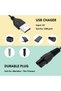 Electric Shaver USB Charging Cable Power Cord Charger Wire Electric Adapter for Meridian Grooming El - 4