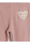 Rmz Gi̇yi̇m Farkiyla Embroidered Spanish Flare Girls' Leggings - 3