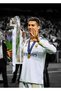 Cristiano Ronaldo Champions League Football Legend Metal Poster - Magnetic Wall Art Print