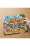 Lunapark - 24 Piece Wooden Children's Puzzle with Carousel Design
