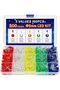 500 Pcs 5mm LED Diode Lights Assorted Kit, 5 Colors Electronics Components for DIY Projects, Bright