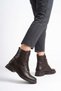 Mosal Bound Boots Genuine Leather Women's Boots Brown Skin - 3