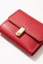 Milda Model Women's Wallet, Gold Color Lockable Multi-Compartment Card Holder Wallet - 3