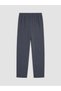 Navy Blue Regular Fit Men's Pajama Bottoms - 6