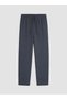 Navy Blue Regular Fit Men's Pajama Bottoms - 5