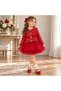 Liva Girls' Tweed 3-Piece Set Jacket Shirt Skirt