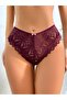 Nox Delicate Lace Embroidered Women's Panties with Shaping Effect and Transparent Detail - 2