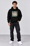 Palestinian Kefiye Patterned Hoodie Unisex Oversize Hooded Sweatshirt - 3