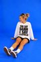 I Say Astaghfirullah Printed Long Sleeve Loose Tshirt