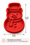 Christmas Cookie and Candy Dough Mold Set – 14 Pieces |   7 Different Models Cut and Stamp - Merrybake - 4