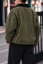 Men's Fur Lined Gabardine Coat - 3