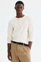 Slim Fit Ribbed Henley shirt