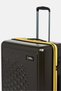 28 Inch Brand Logo Check In Spinner Luggage, Khaki - 5