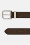 Men Genuine Leather Belt, Brown - 2