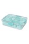 Snack Tray To-Go, Turquoise