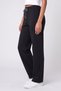 Women Regular Fit Solid Wide Leg Pants, Navy Blue - 3