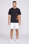 Men Sportswear Fit Short Sleeve Outdoor T-Shirt, Black - 2