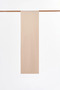 Logo Detailed Modal Shawl Beige