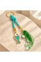Aventurine Natural Stone Koi Fish Keychain – Handmade Luck and Abundance Bag Wallet Car Ornament - 4