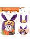50 Halloween Candy Bags Fun Spooky Holiday Candy Bags for Party Favors Plastic Candy Bags for Snacks Cookies Candy Gift Packaging Party Supplies Storage Bags for Candy Treats Halloween - 6