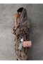 Pleated Cardigan Printed Abaya Jacket with Hijab - 2