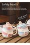 Ceramic Unicorn Mug with Lid and Spoon, 400ml Dreamy Pastel Rainbow Design, Cute Fantasy Coffee Cup for Girls, Home Office Breakfast, Safe Porcelain, Non-Slip Base, Rounded Mouth, Gift Ready - 5