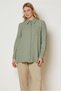 Shirt Collar Striped Tunic 47092