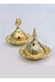 Arabian Style Metal Incense Burner with 100g Aloes - 3