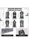 6 Pieces Halloween Tombstones Decorations and 12 Plastic Stakes Halloween Fluorescent Effect Tombstone Halloween Outdoor Decorations for Yard Garden Halloween Decoration - 5