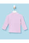 Infant Girls Lilac Floral T Shirt - 4