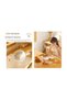 White Electric Cooking Pot with Lid and Long Handle, Compact Multi Functional Saucepan for Noodles Soup Eggs and Everyday Cooking, Space Saving Kitchen Cookware for Home Dormitory and Travel - 3