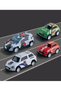 40 Pcs 6.8cm Pull Back Car Set with a Storage Bucket(Random storage box, vehicle model random) - 2