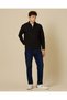 Men Black Utility Overshirt - 6